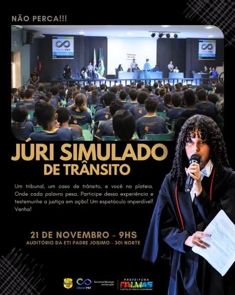 ETI Padre Josimo realiza terceira edição do projeto ‘Júri Simulado’ em acidentes de trânsito